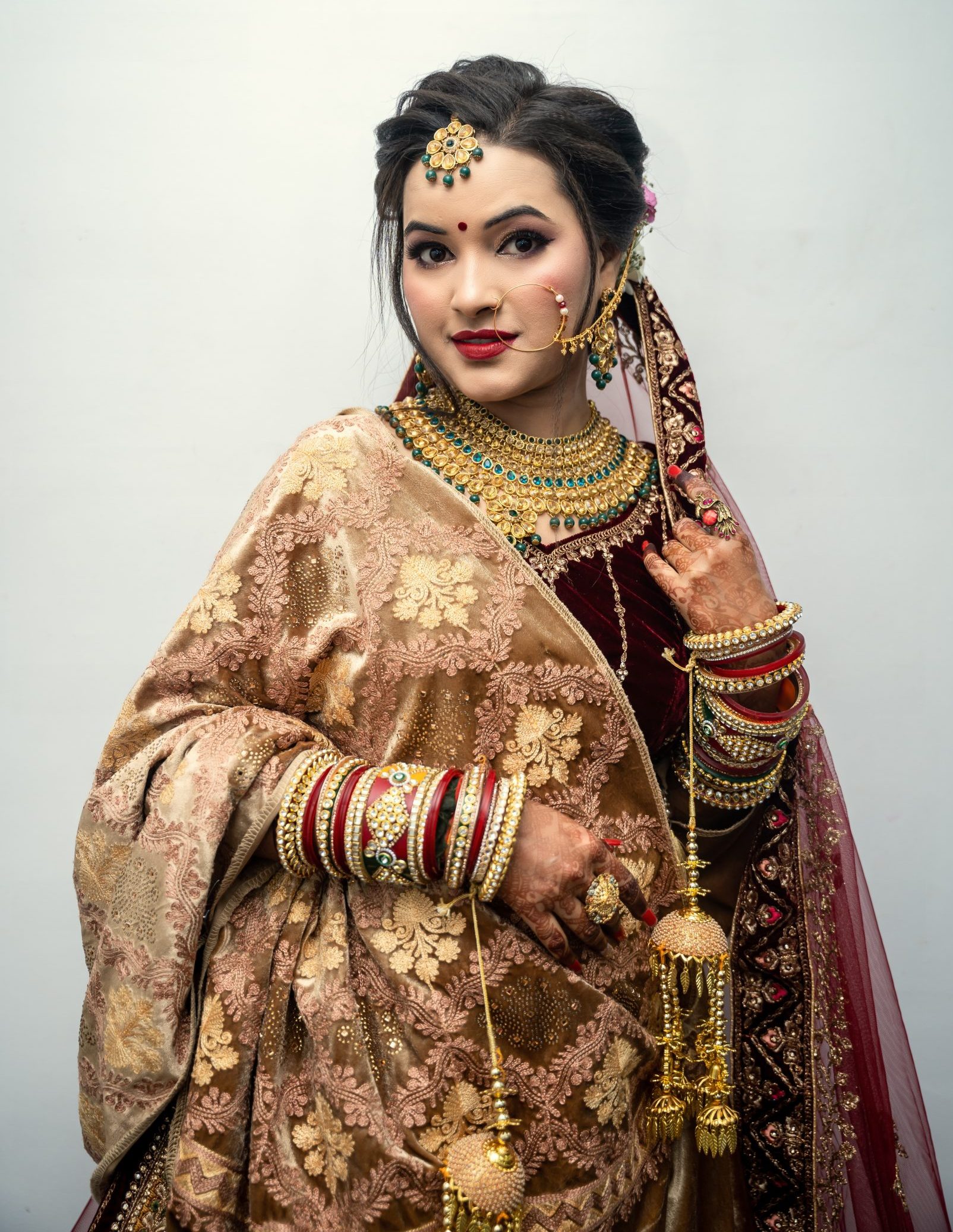 bridal vs party makeup